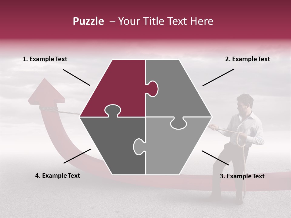 Alter Business Difficulty PowerPoint Template