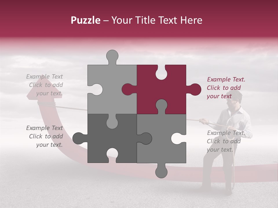 Alter Business Difficulty PowerPoint Template