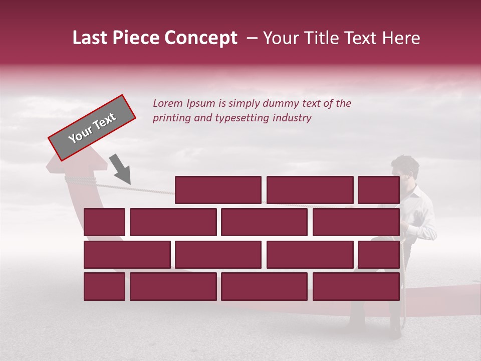Alter Business Difficulty PowerPoint Template