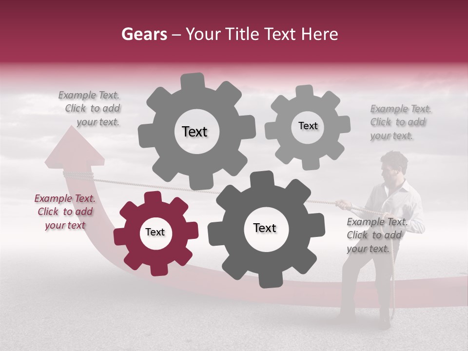 Alter Business Difficulty PowerPoint Template