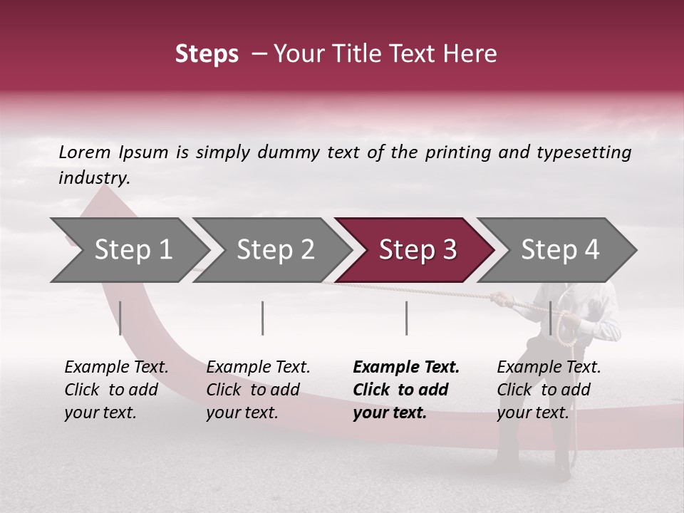 Alter Business Difficulty PowerPoint Template