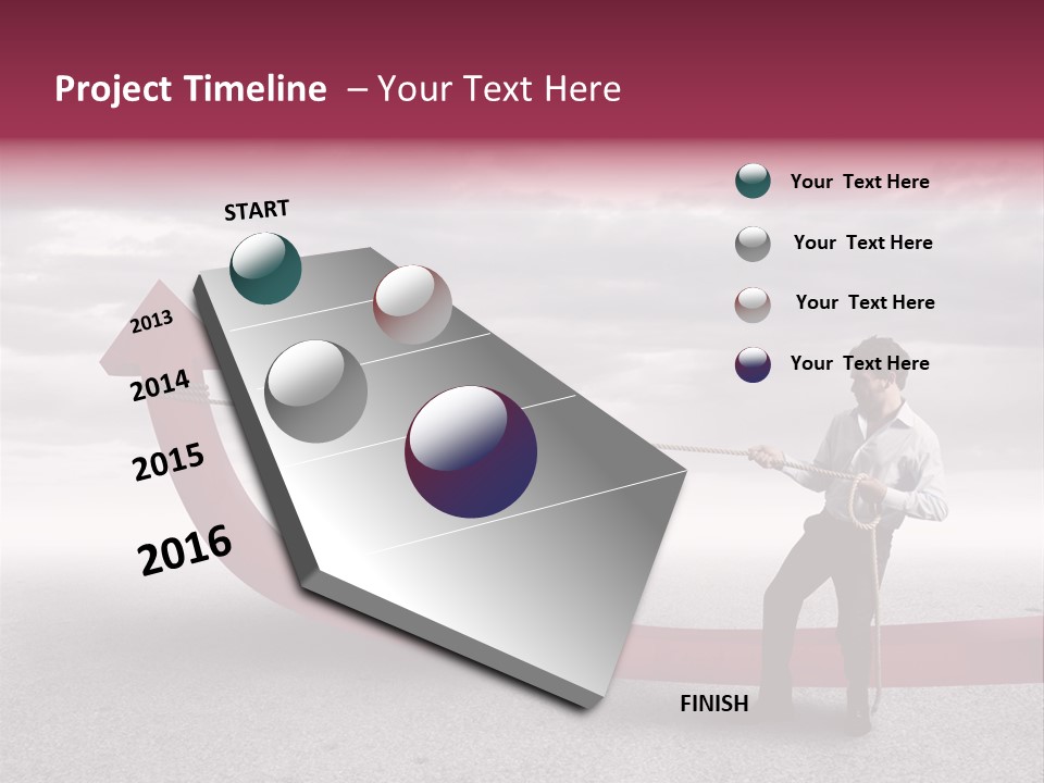 Alter Business Difficulty PowerPoint Template