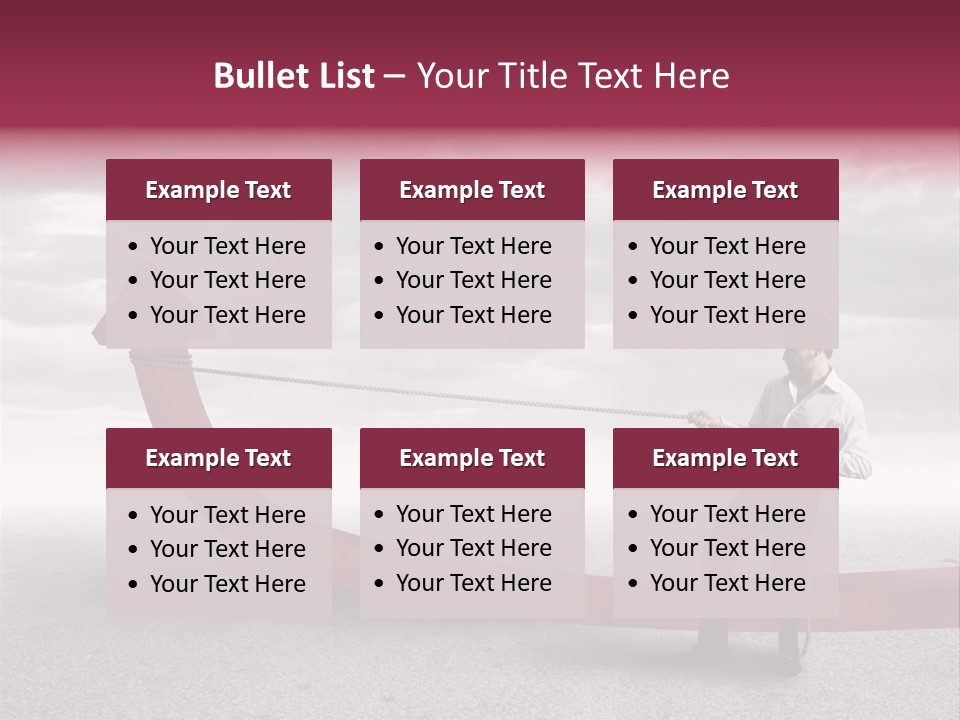 Alter Business Difficulty PowerPoint Template