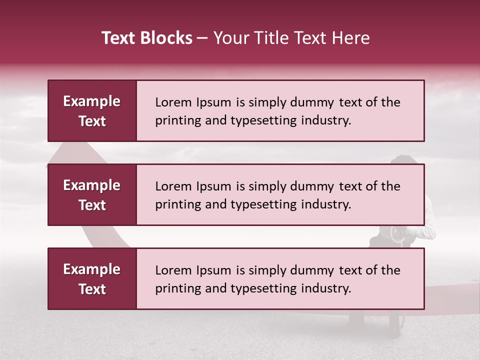 Alter Business Difficulty PowerPoint Template
