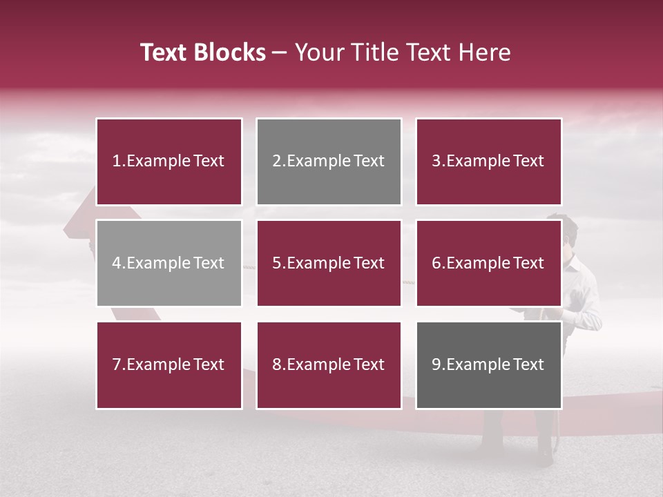 Alter Business Difficulty PowerPoint Template
