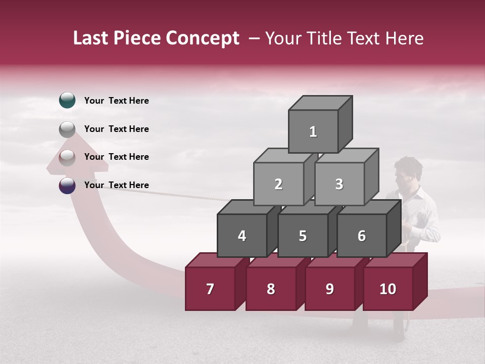 Alter Business Difficulty PowerPoint Template