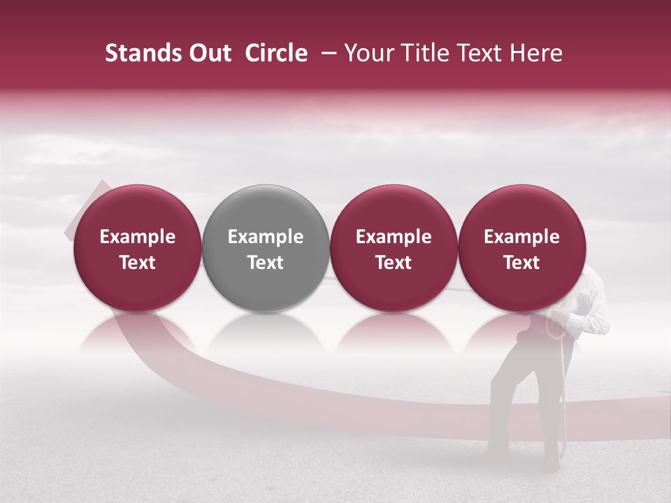 Alter Business Difficulty PowerPoint Template