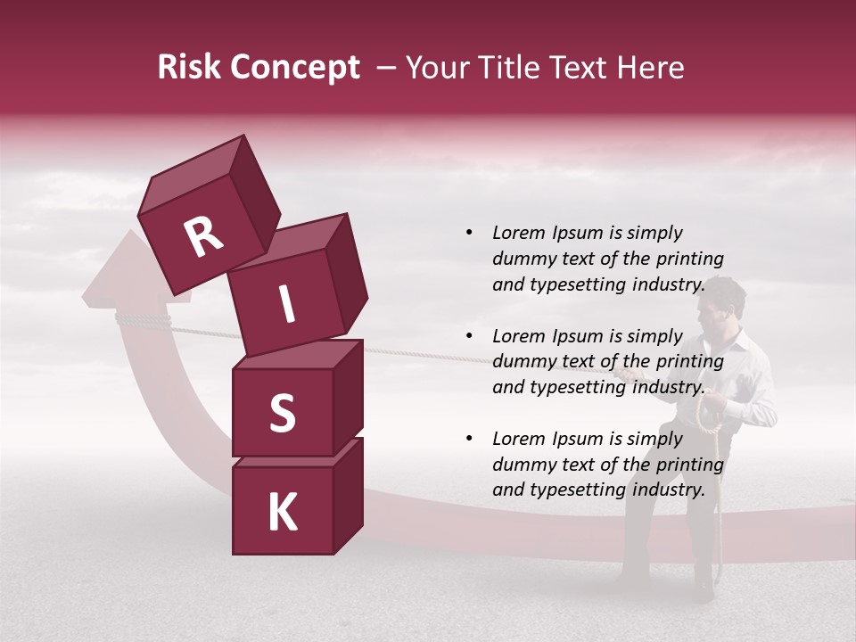 Alter Business Difficulty PowerPoint Template