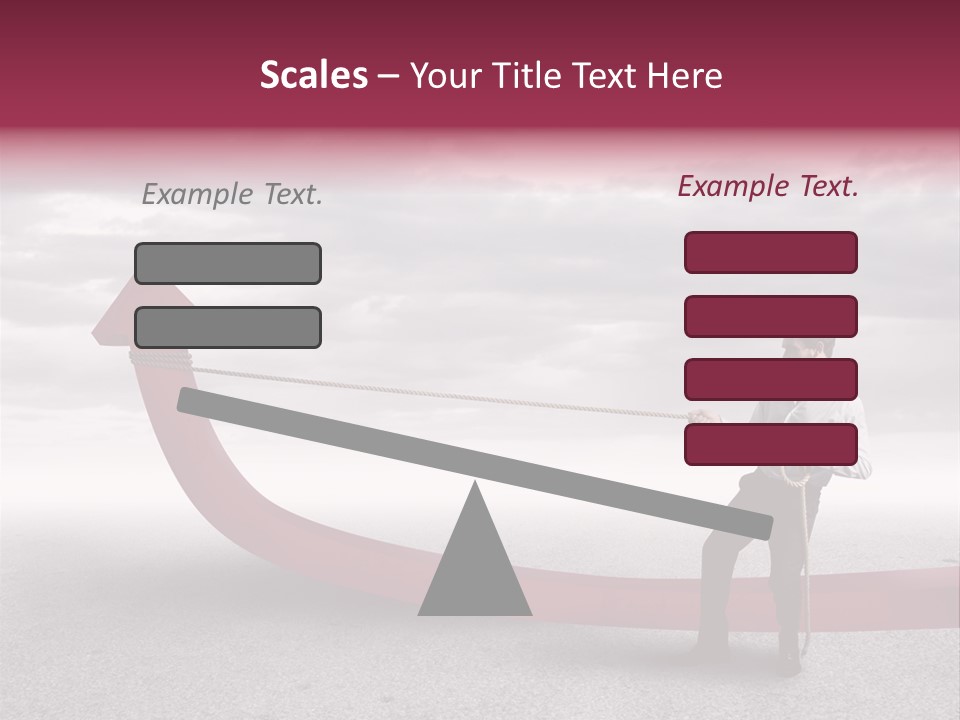 Alter Business Difficulty PowerPoint Template