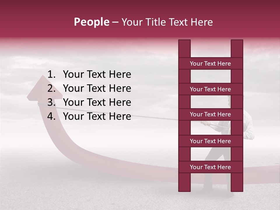 Alter Business Difficulty PowerPoint Template