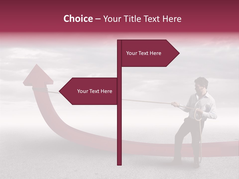 Alter Business Difficulty PowerPoint Template