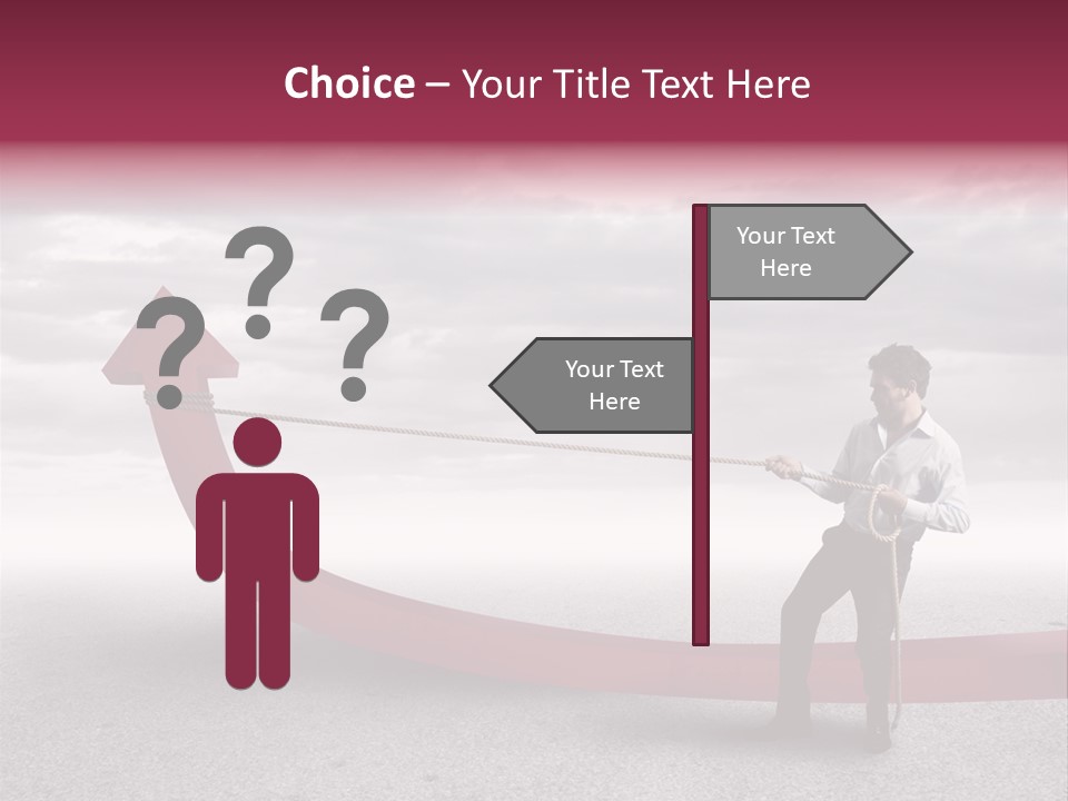 Alter Business Difficulty PowerPoint Template