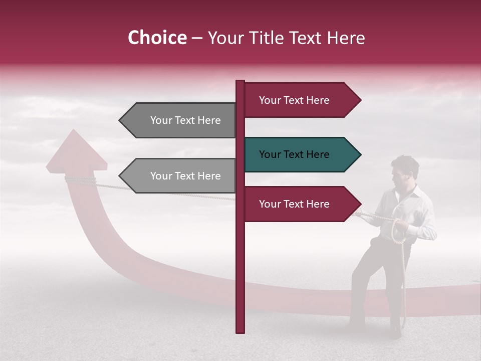 Alter Business Difficulty PowerPoint Template
