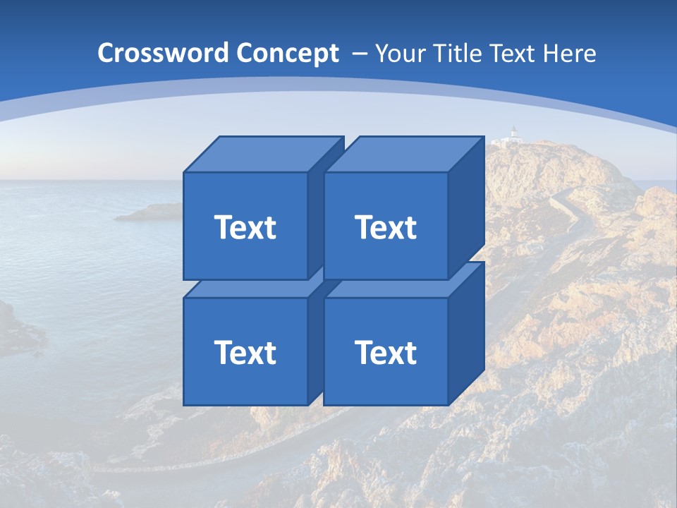 Shore Coast Landscape PowerPoint Template