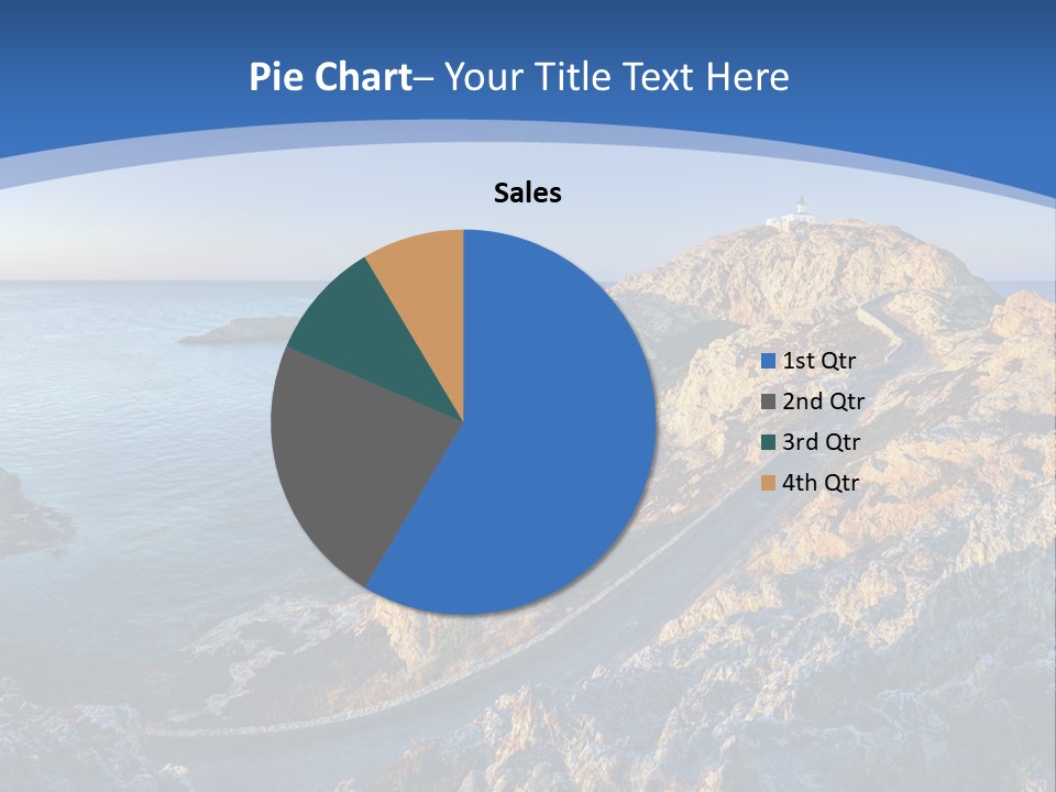 Shore Coast Landscape PowerPoint Template