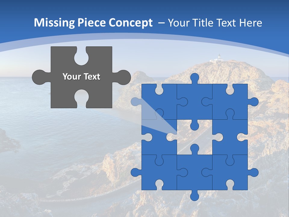 Shore Coast Landscape PowerPoint Template