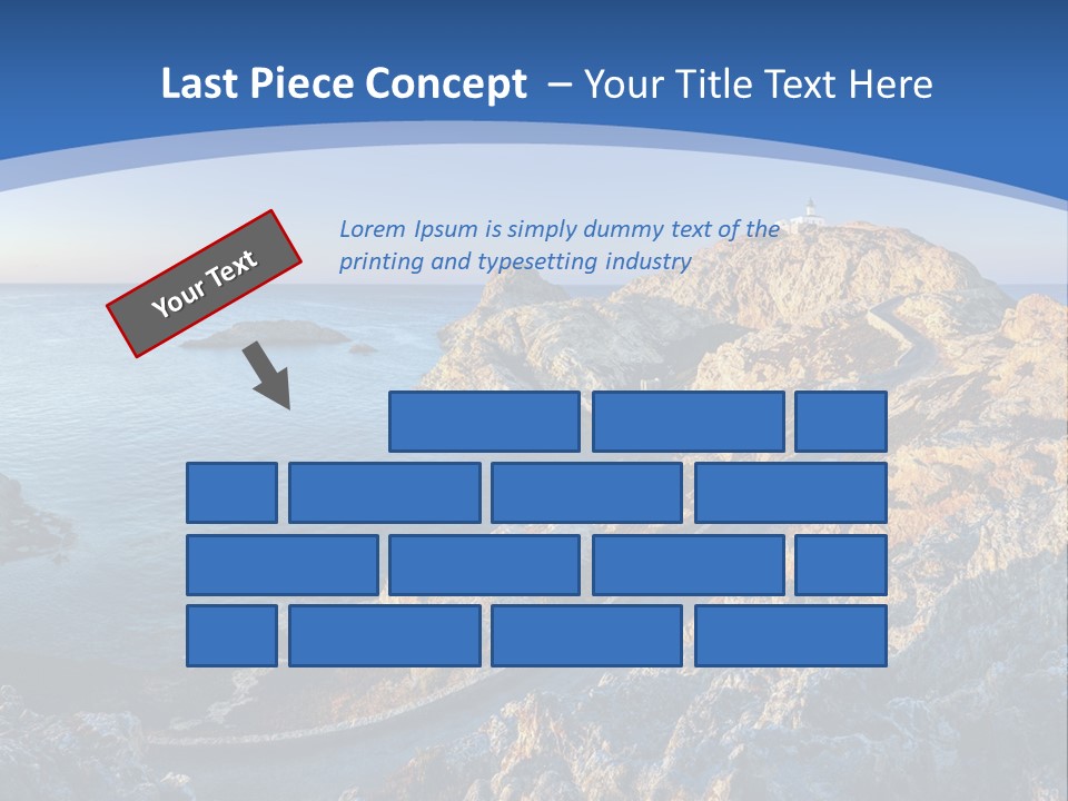 Shore Coast Landscape PowerPoint Template
