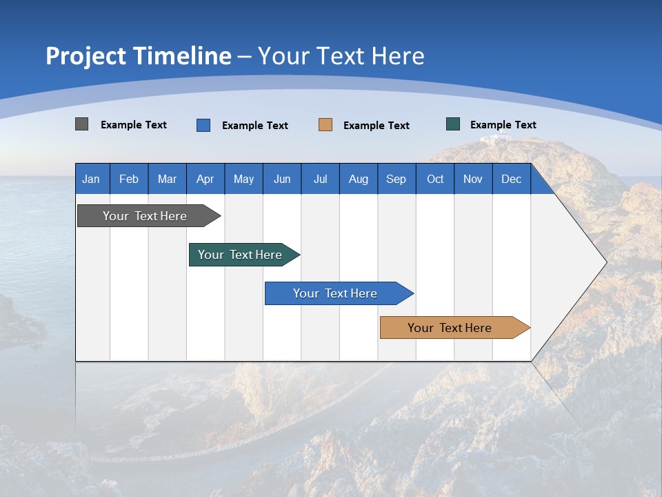 Shore Coast Landscape PowerPoint Template