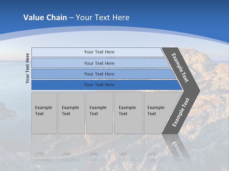 Shore Coast Landscape PowerPoint Template