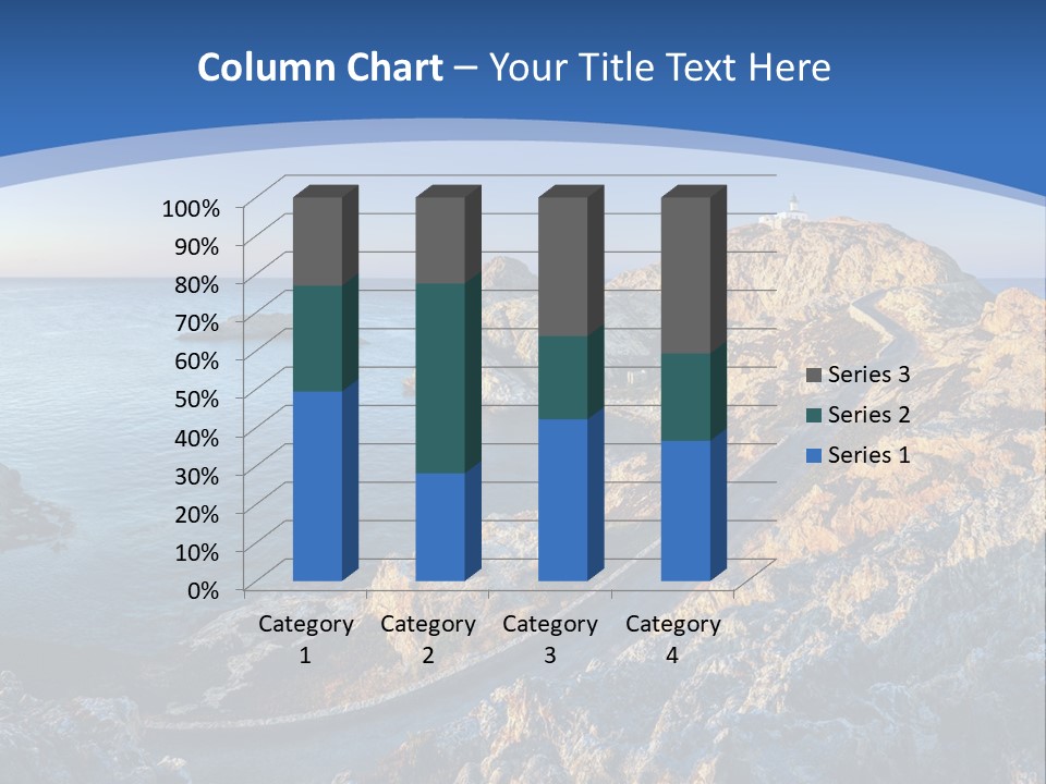 Shore Coast Landscape PowerPoint Template
