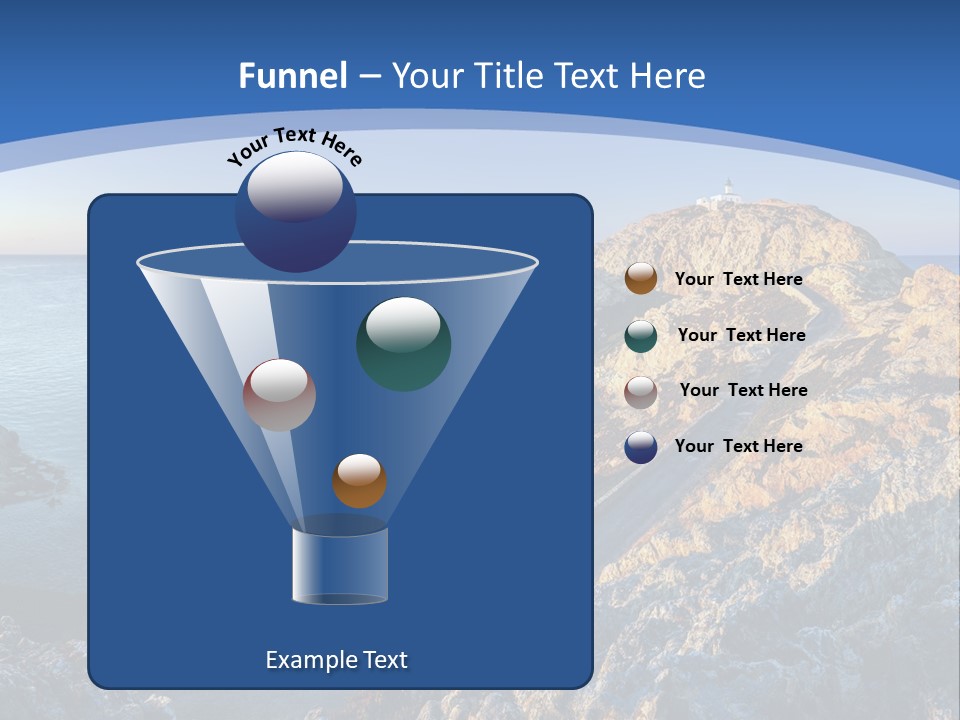 Shore Coast Landscape PowerPoint Template
