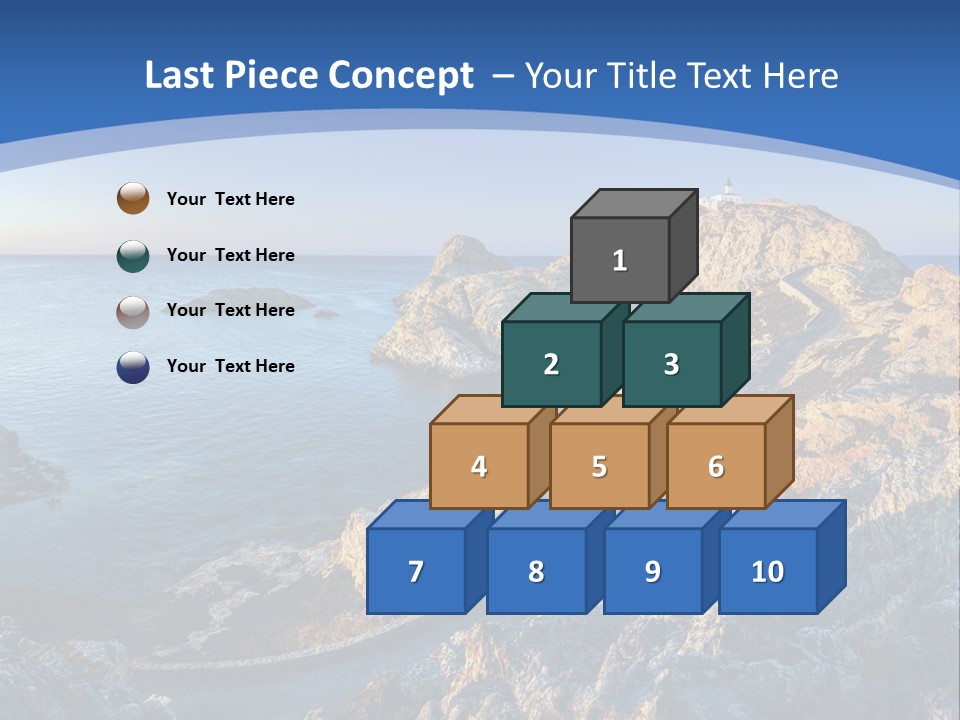 Shore Coast Landscape PowerPoint Template