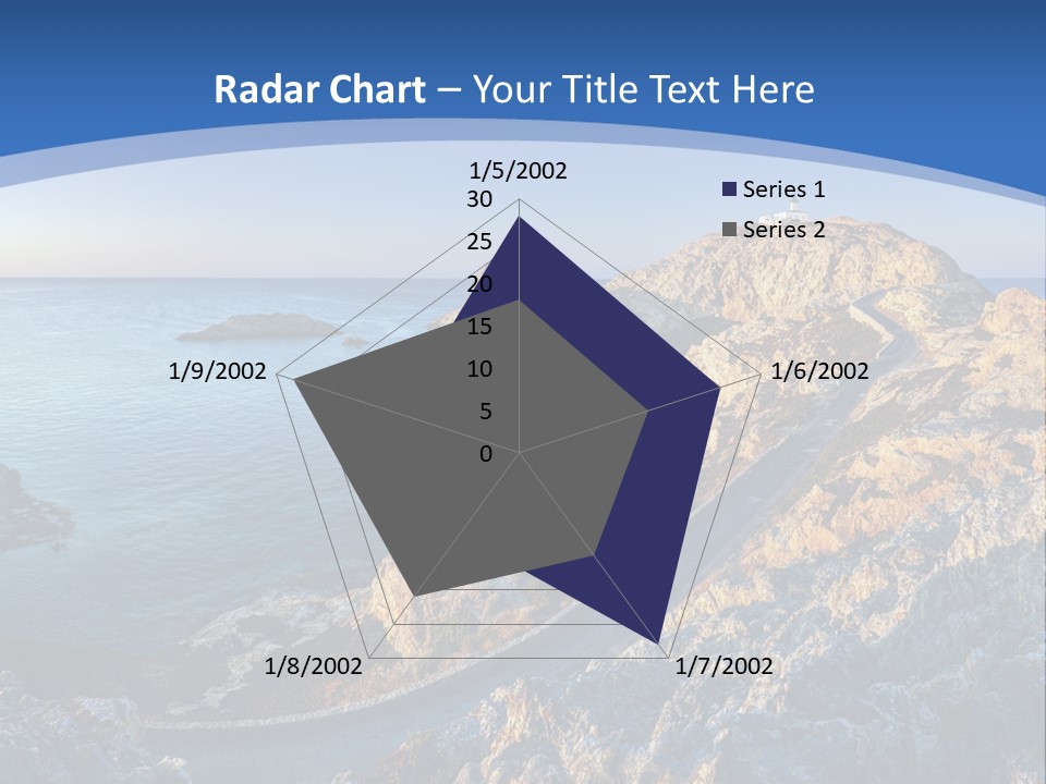 Shore Coast Landscape PowerPoint Template