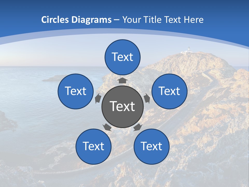 Shore Coast Landscape PowerPoint Template
