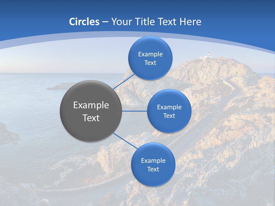 Shore Coast Landscape PowerPoint Template