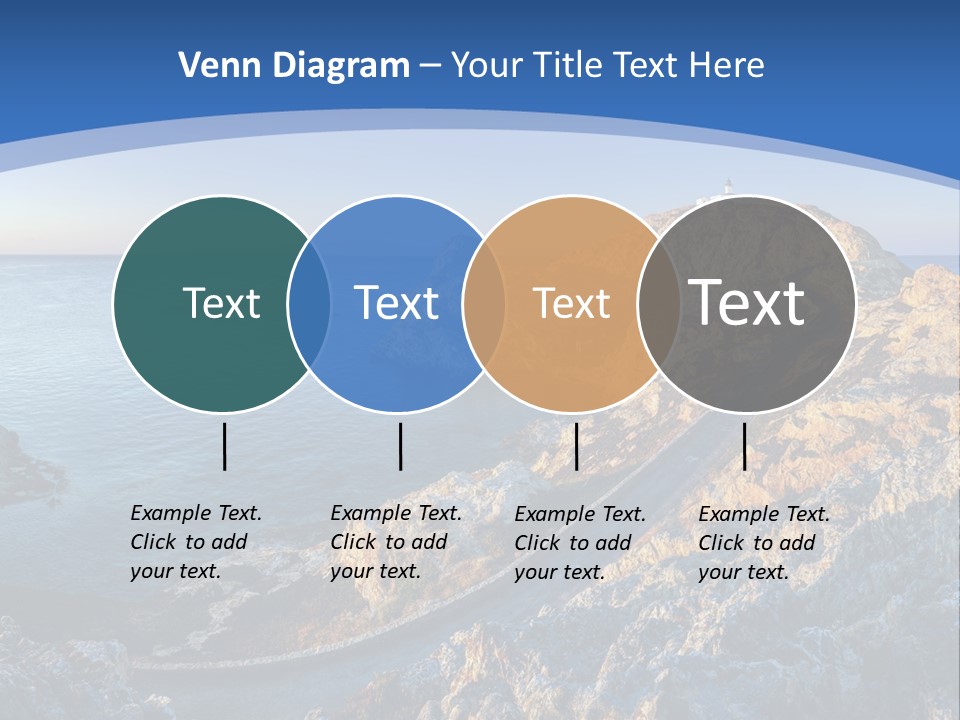 Shore Coast Landscape PowerPoint Template