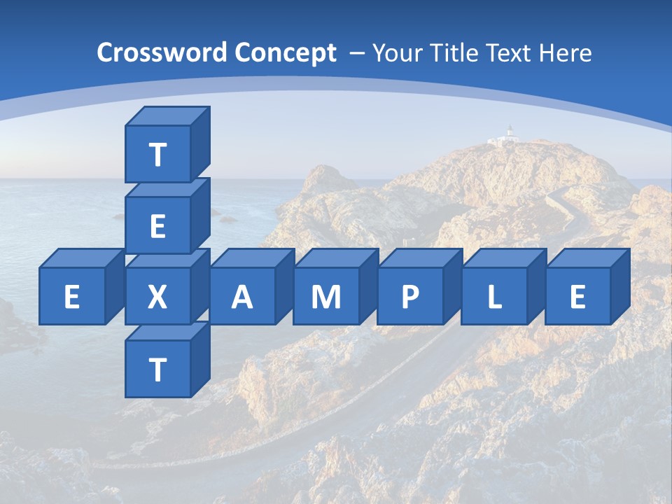 Shore Coast Landscape PowerPoint Template