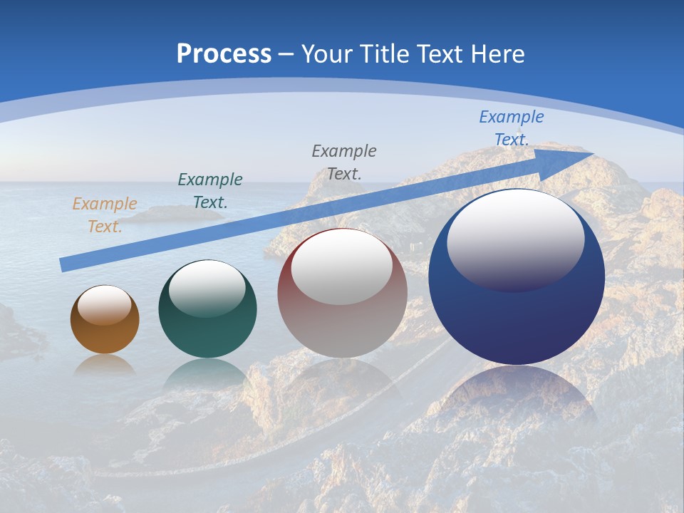 Shore Coast Landscape PowerPoint Template