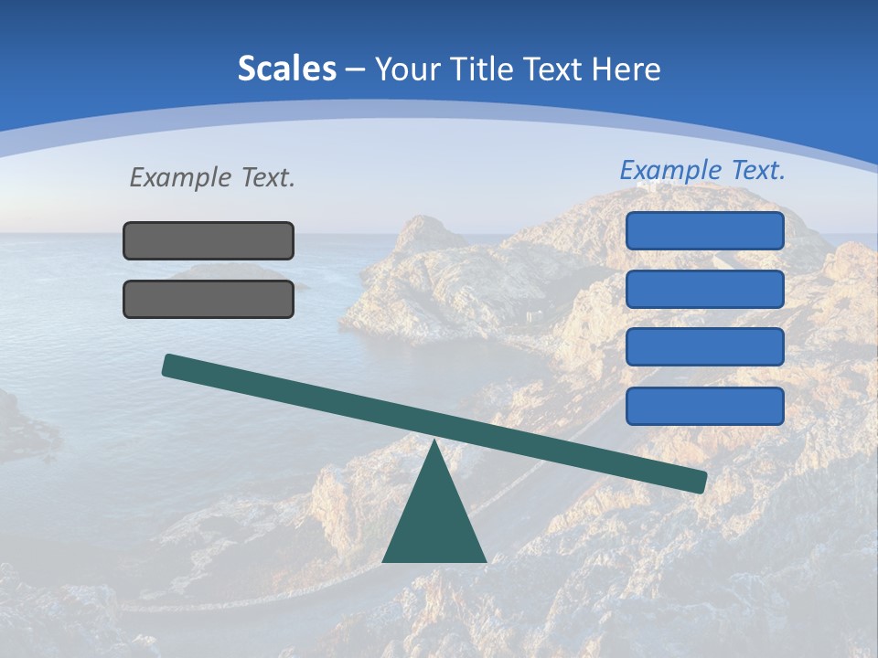 Shore Coast Landscape PowerPoint Template