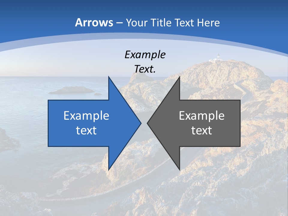 Shore Coast Landscape PowerPoint Template