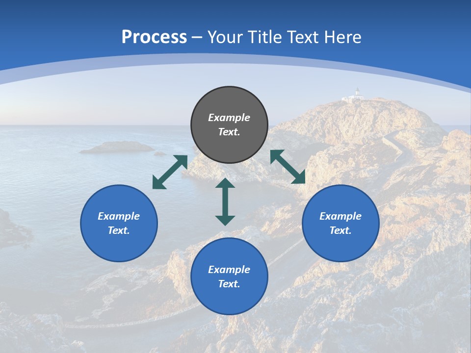 Shore Coast Landscape PowerPoint Template