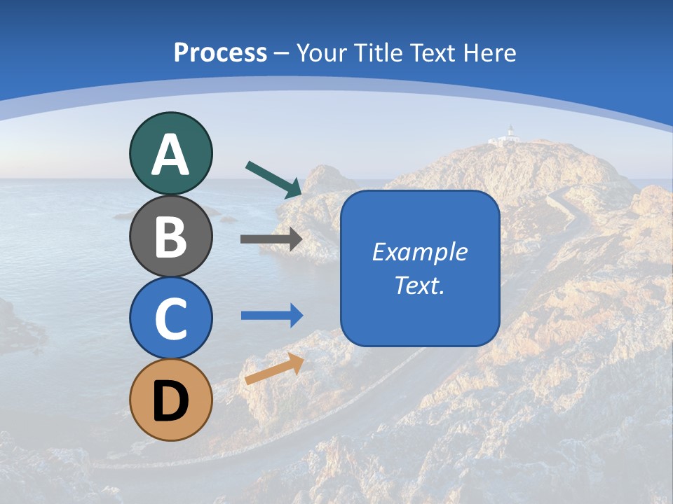 Shore Coast Landscape PowerPoint Template