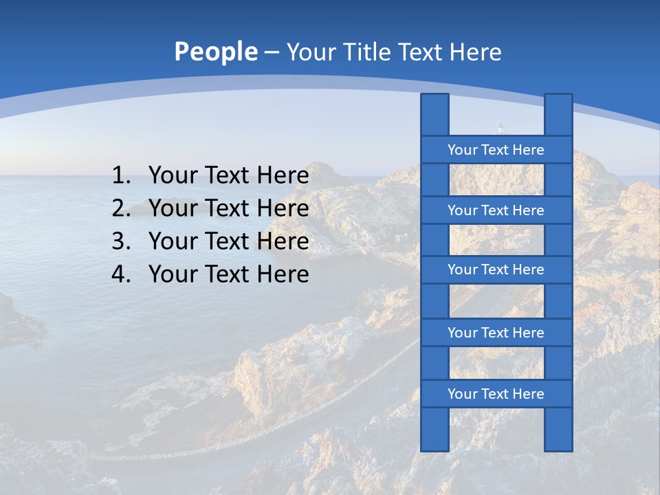 Shore Coast Landscape PowerPoint Template