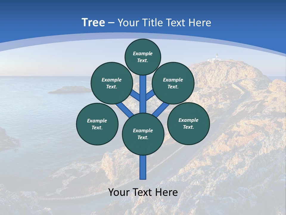 Shore Coast Landscape PowerPoint Template