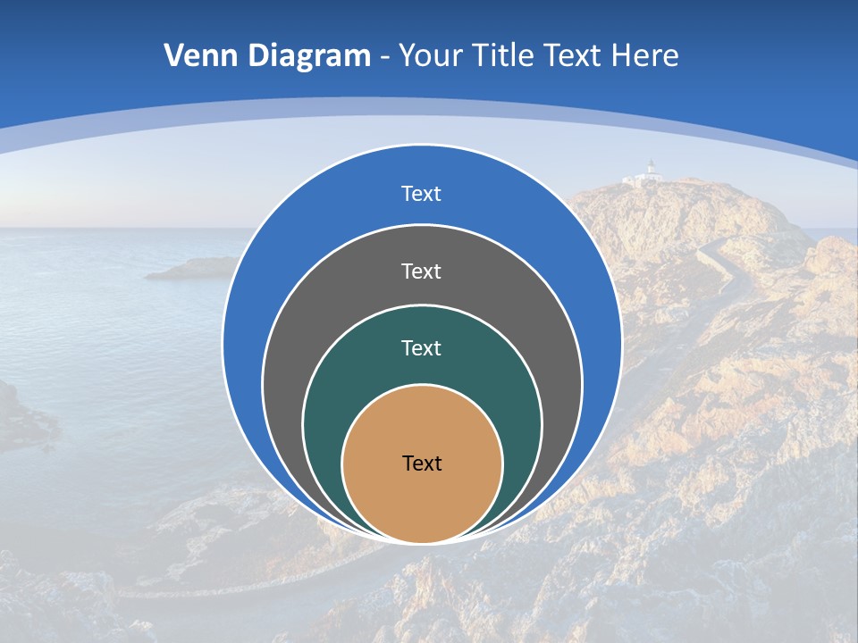Shore Coast Landscape PowerPoint Template