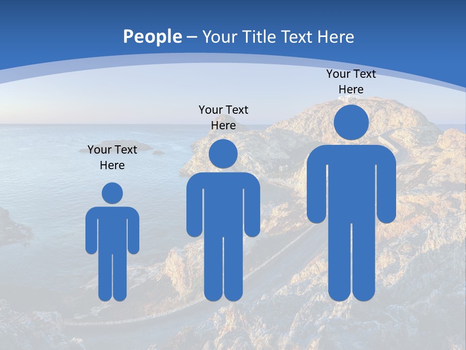 Shore Coast Landscape PowerPoint Template