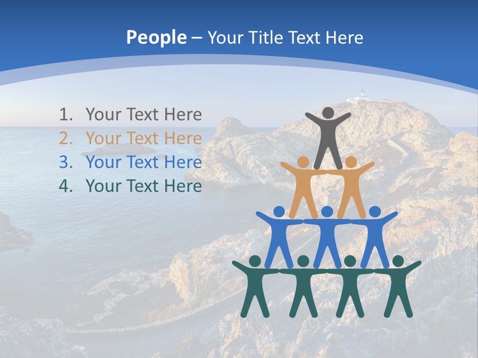 Shore Coast Landscape PowerPoint Template