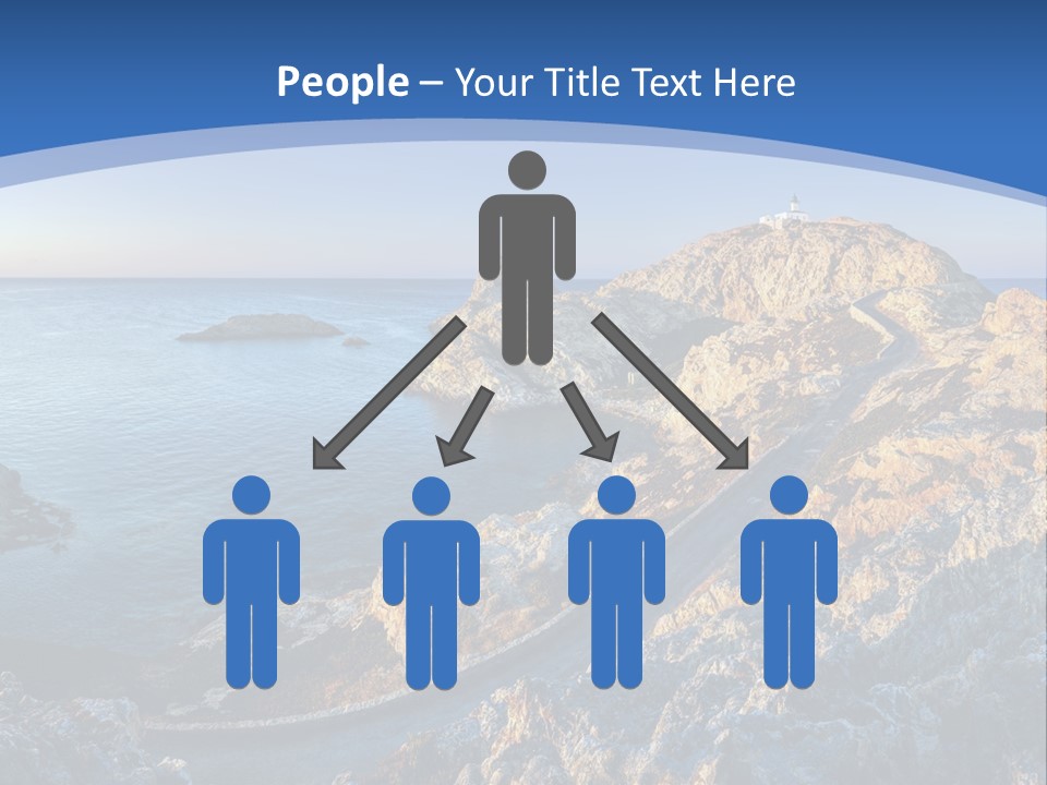 Shore Coast Landscape PowerPoint Template