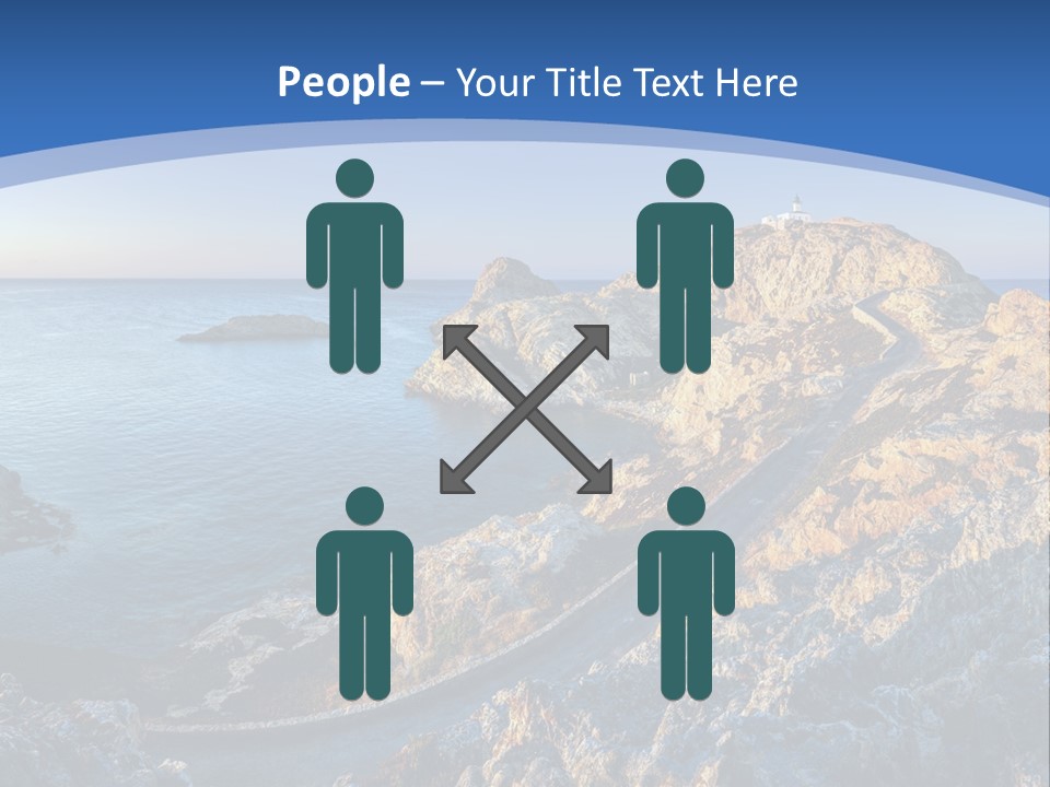 Shore Coast Landscape PowerPoint Template