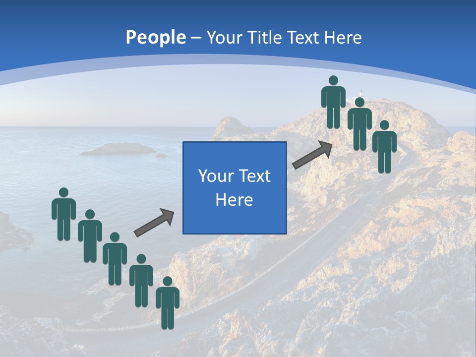 Shore Coast Landscape PowerPoint Template