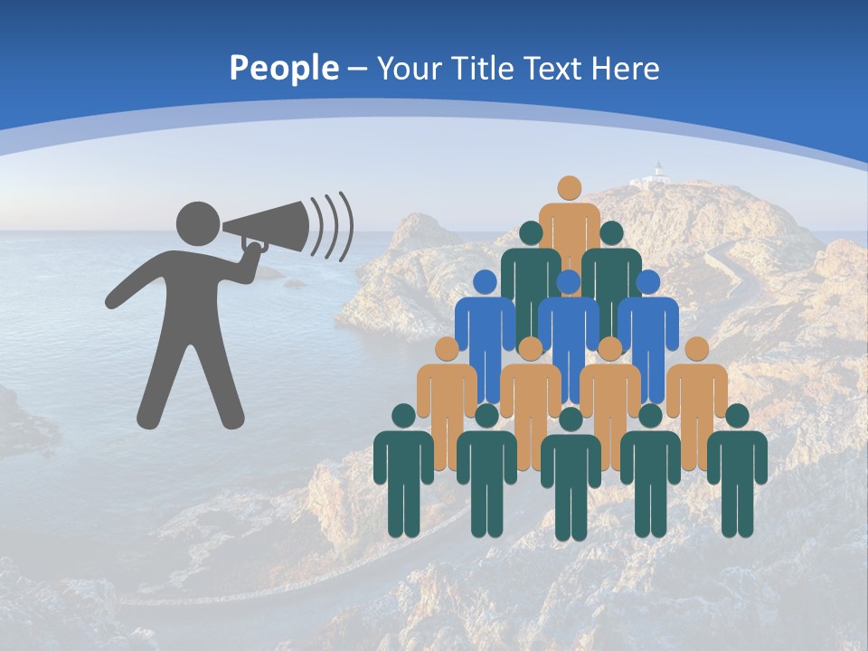 Shore Coast Landscape PowerPoint Template