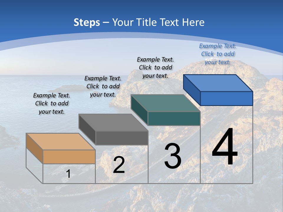 Shore Coast Landscape PowerPoint Template
