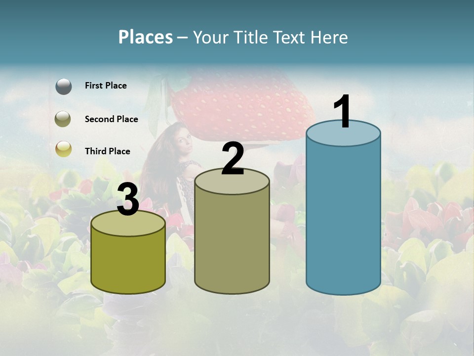 Berry Day Fruit PowerPoint Template