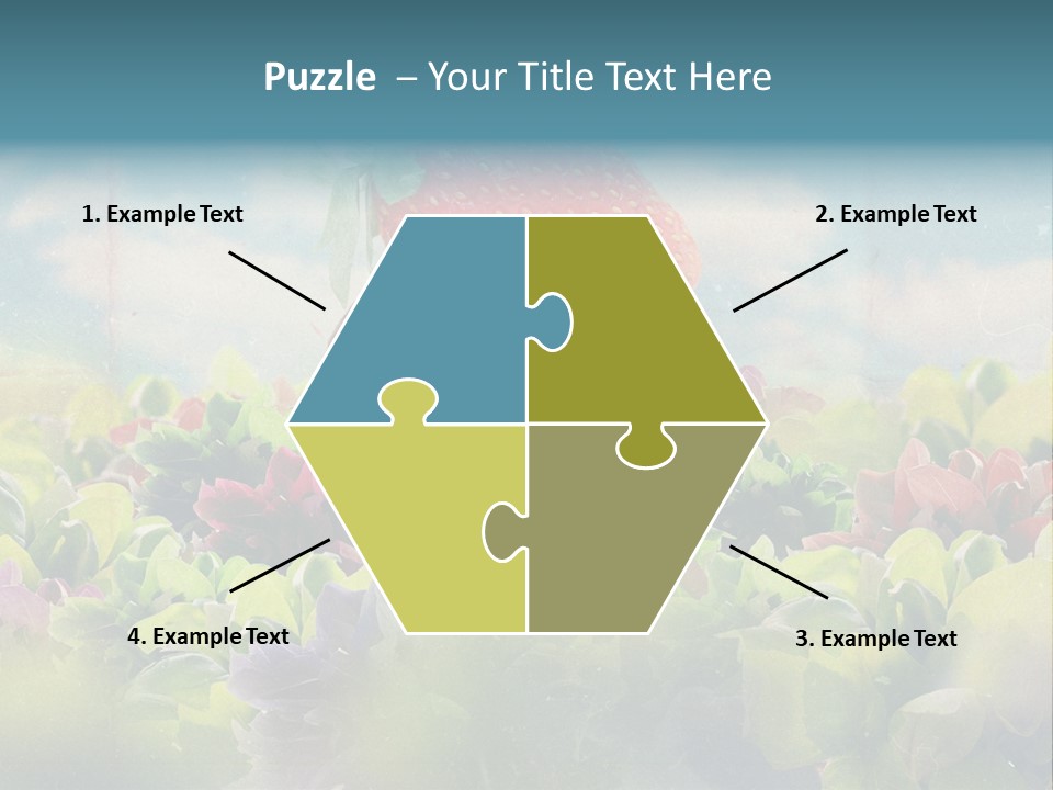 Berry Day Fruit PowerPoint Template