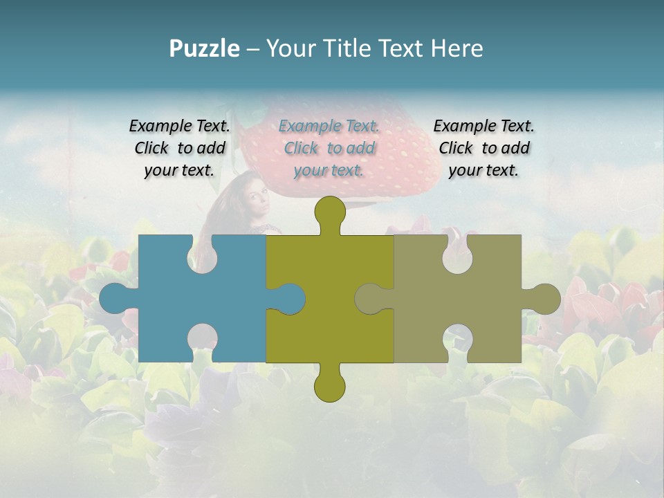 Berry Day Fruit PowerPoint Template