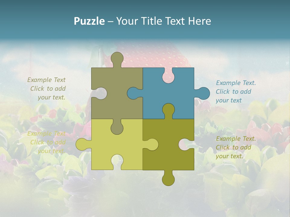 Berry Day Fruit PowerPoint Template